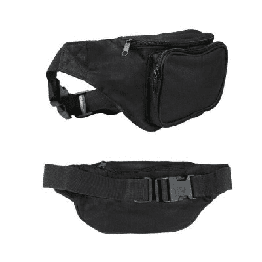 Miltec Tactical Fanny Pack - Black - Image 2