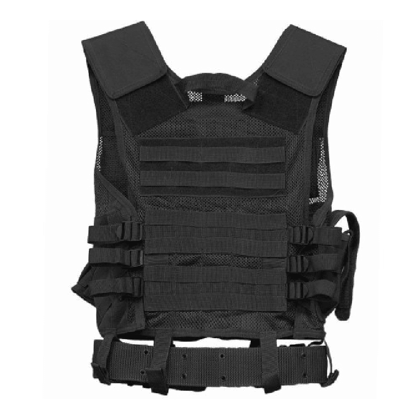 Miltec USMC Tactical Vest - Black - Image 2