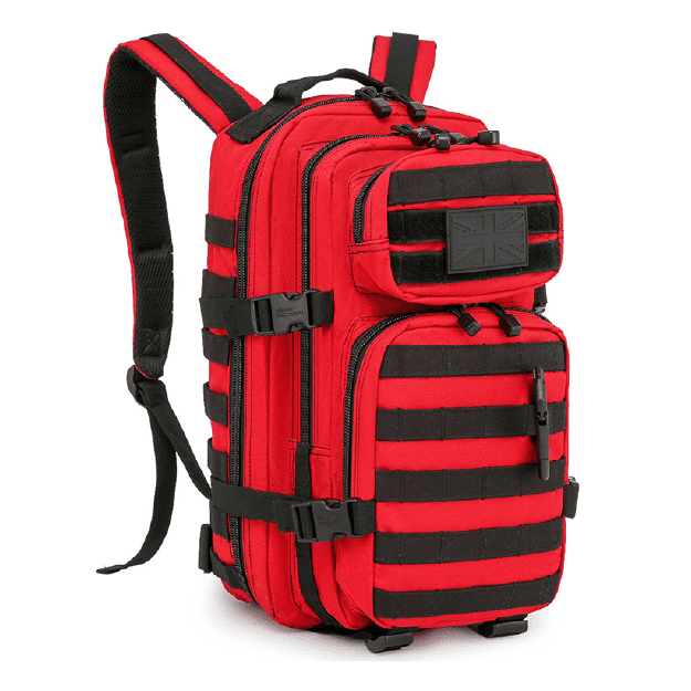 Kombat Small Molle Assault Pack 28ltr - Red